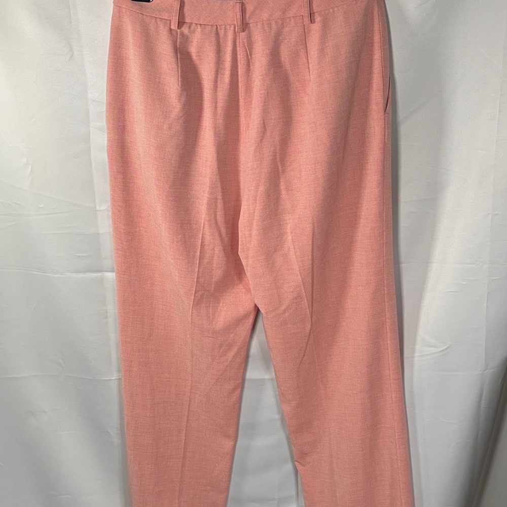 Jones Wear Salmon Pink Tailored Pants SZ 10 Spring - Picture 8 of 8